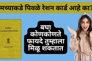 पिवळे रेशन कार्ड फायदे कोणते? | तुमच्याकडे Yellow ration card असेल तर या योजनांचा फायदा घ्या पिवळे रेशन कार्ड फायदे कोणते